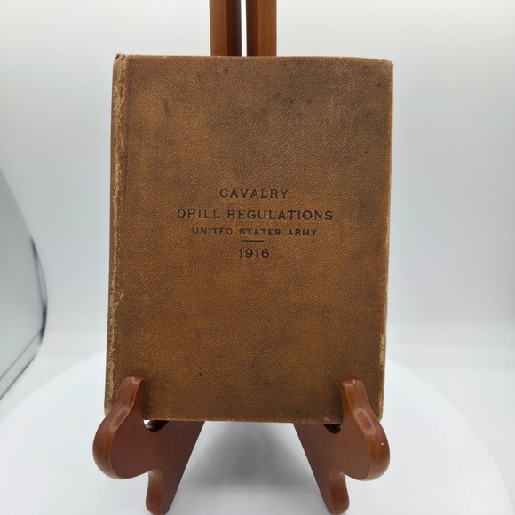 Other - Cavalry Drill Regulations 1916 US Army Military Manual 28th Div CH Vintage